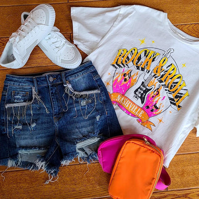Rock & Roll Graphic Top
