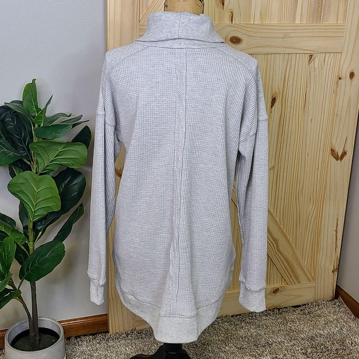 Mixed Thermal Knit Top