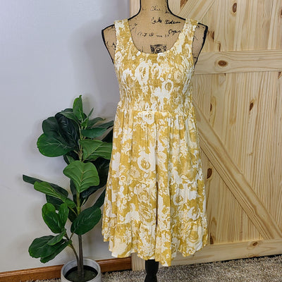 Smocked Bodice Tiered Dress