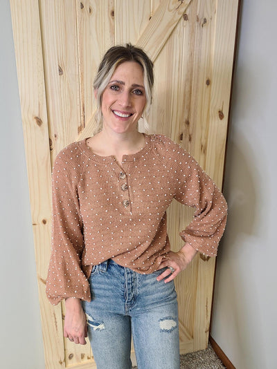 Dot Detail Sweater