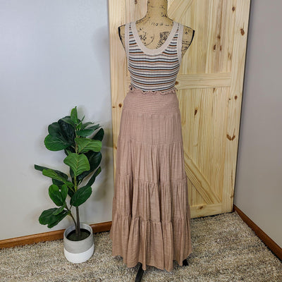 Striped Knit Tank Top
