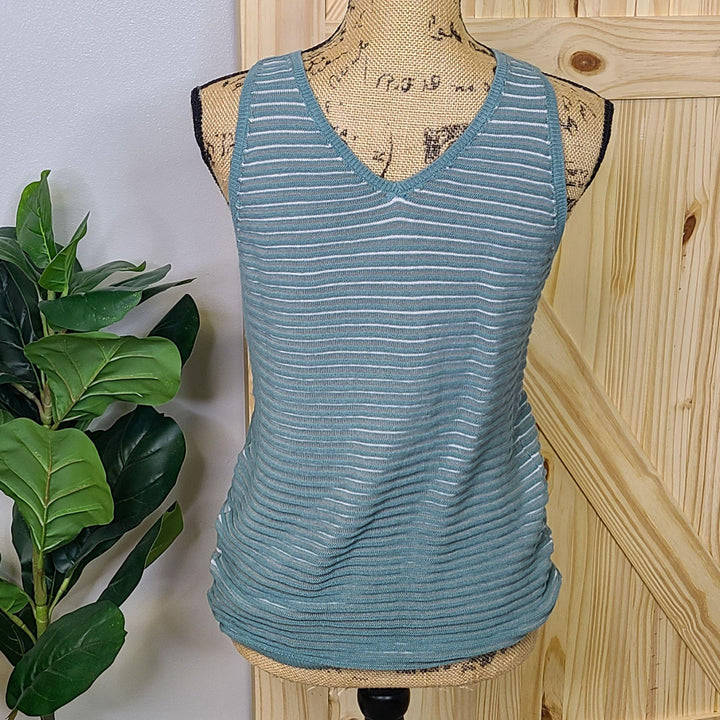 Textured Knit Sweater Tank