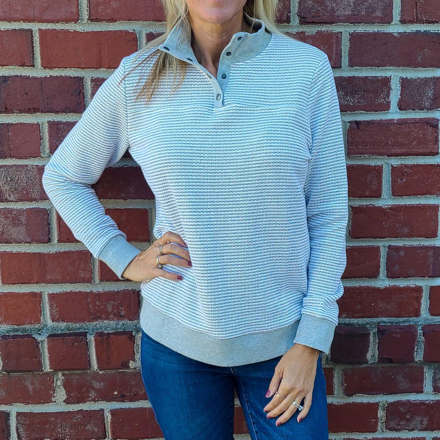 Striped Pullover Sweater