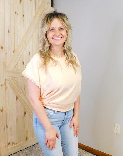 Soft Light Sweater w/ Dolman Sleeves