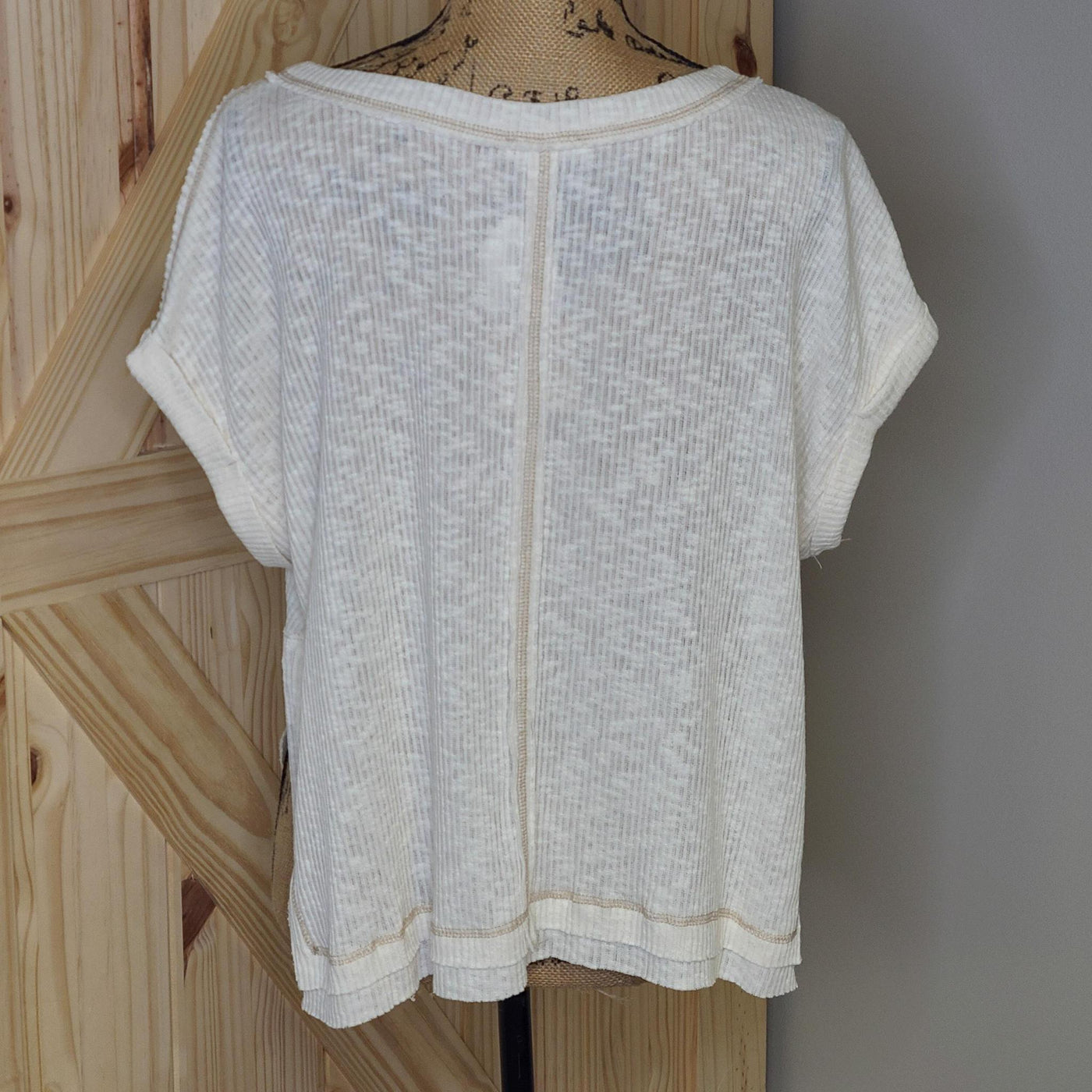 Lightweight Ribbed Top