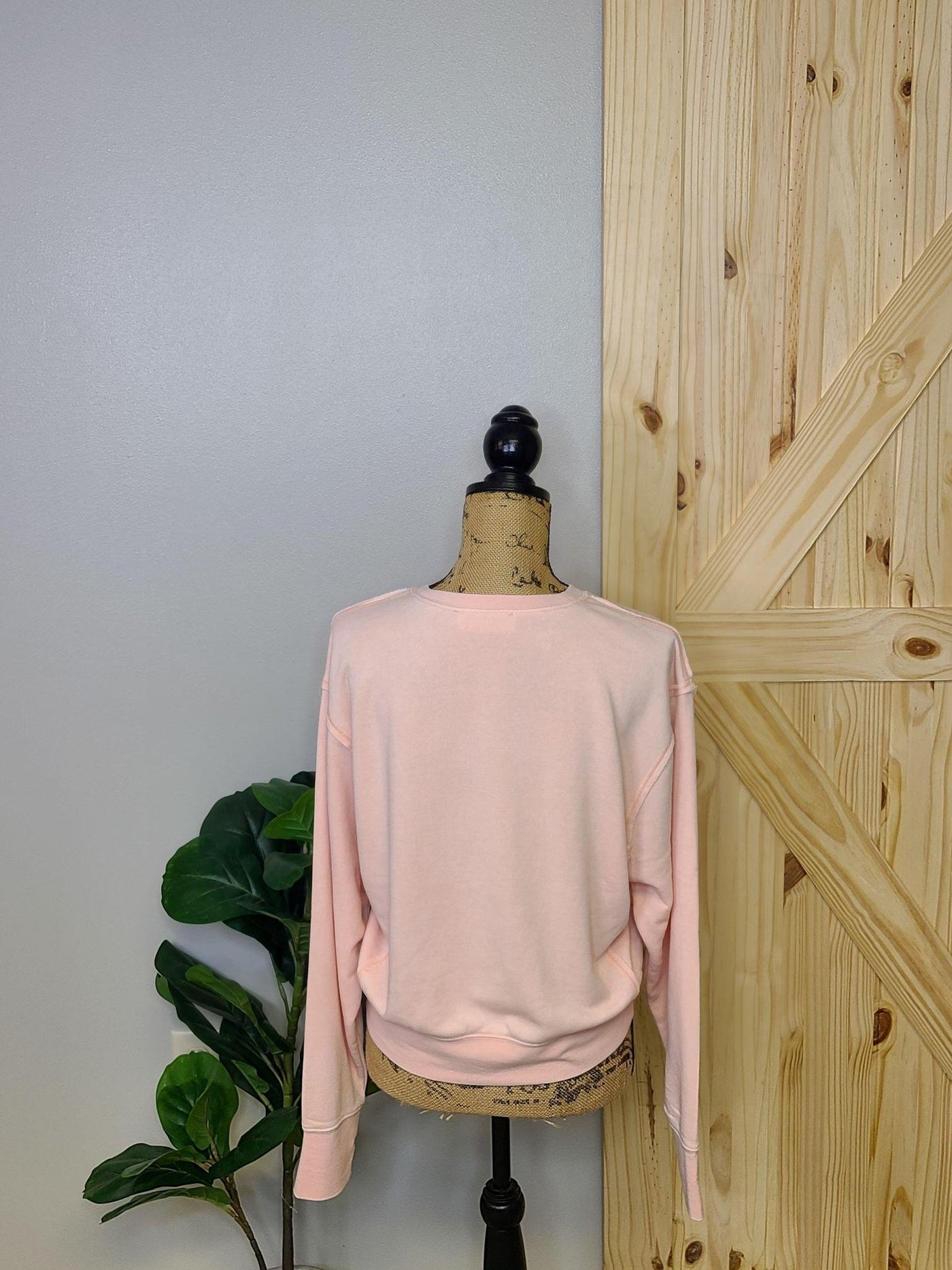 Soft Cropped Sweatshirt