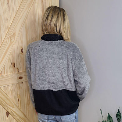 Stormi Jacket in Grey/Black