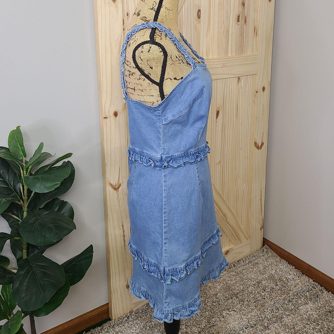 Go Get It Chambray Dress