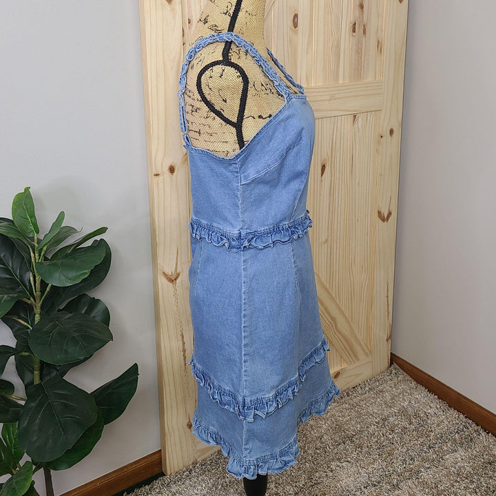 Go Get It Chambray Dress