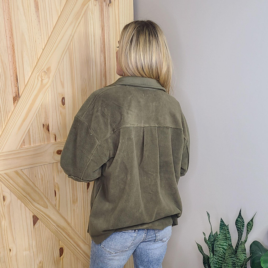 Alyssa Shacket in Olive