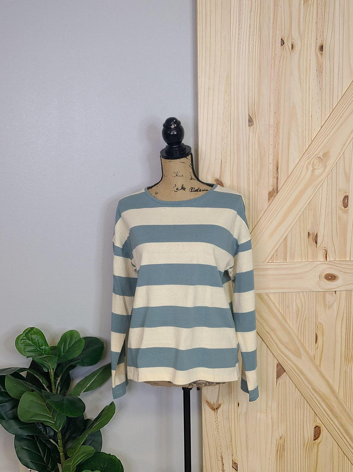 Striped Knit Top