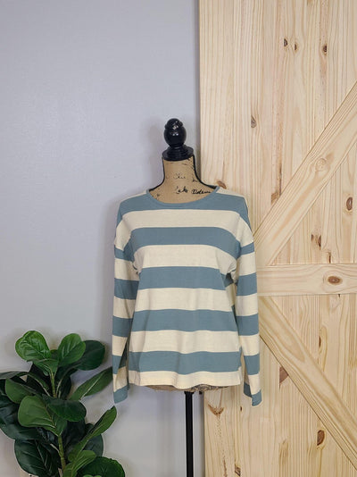 Striped Knit Top