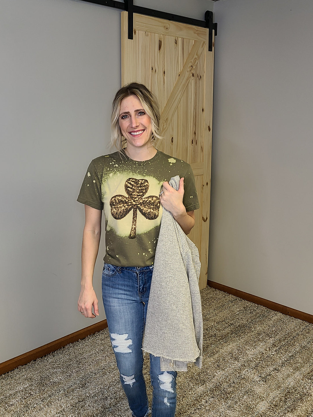Bleached Clover Tee