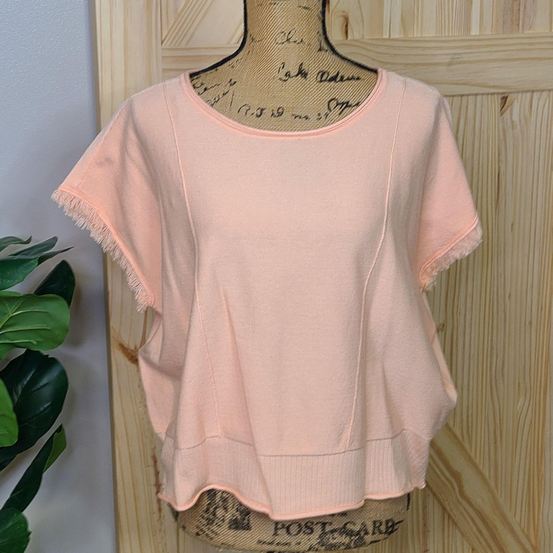Soft Light Sweater w/ Dolman Sleeves