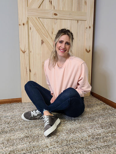Soft Cropped Sweatshirt