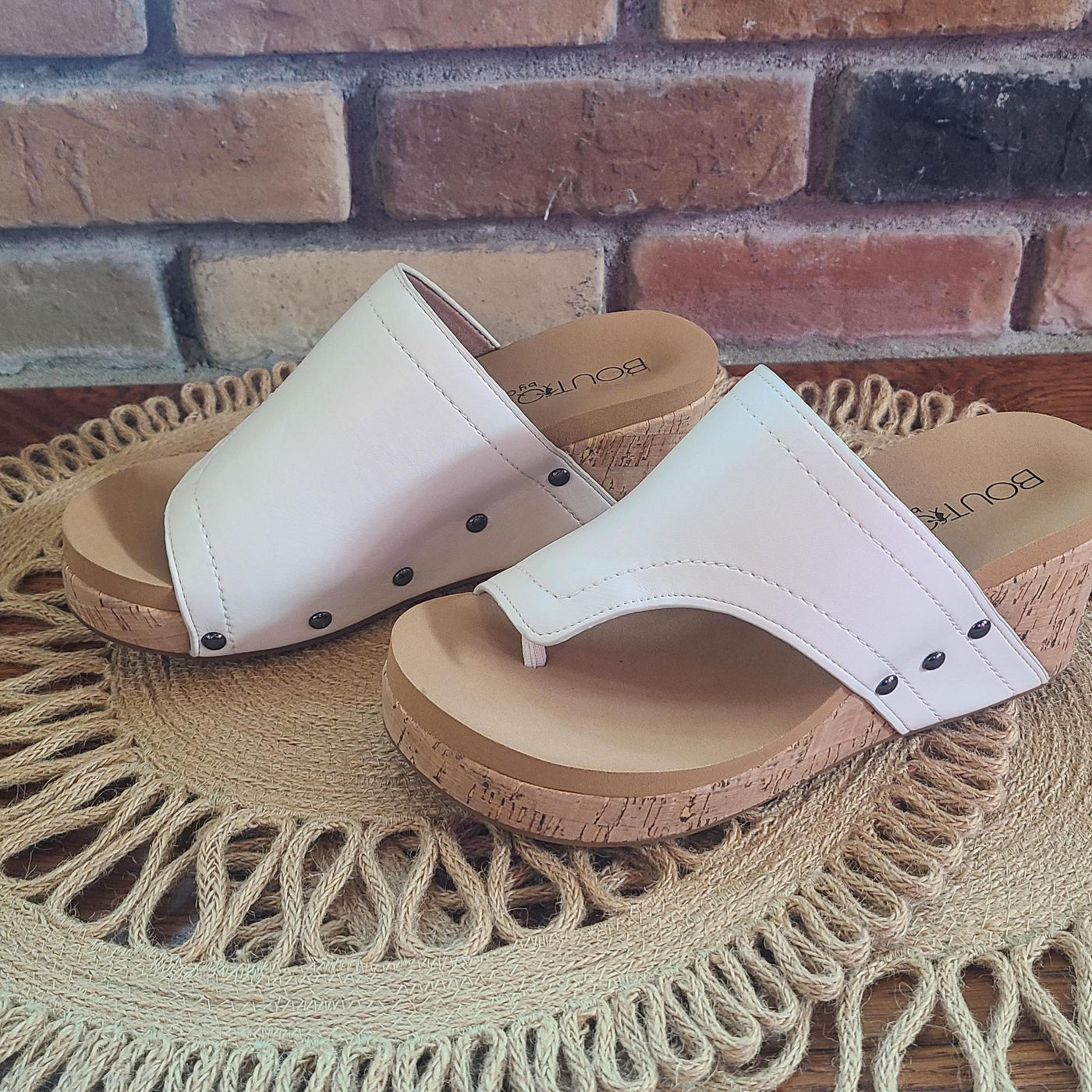 Flirty Sandal in Ivory