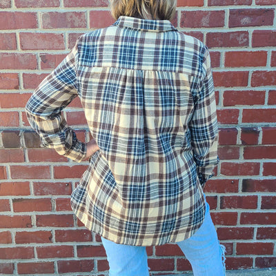 Hi-Lo Half Placket Jacket