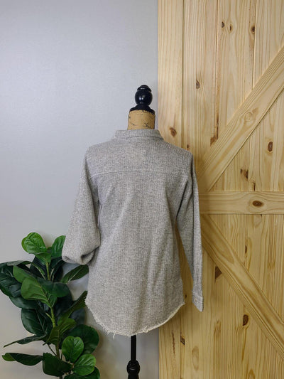 Knit Shirt Jacket