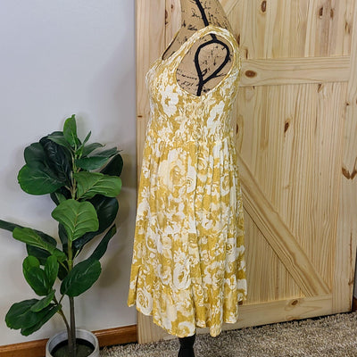 Smocked Bodice Tiered Dress