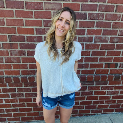 Lightweight Ribbed Top