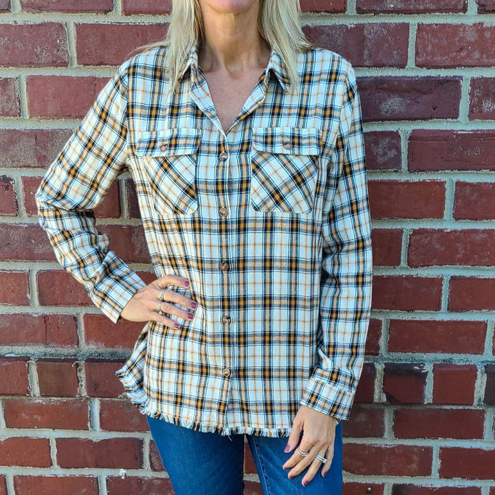 Button Down Flannel Shirt