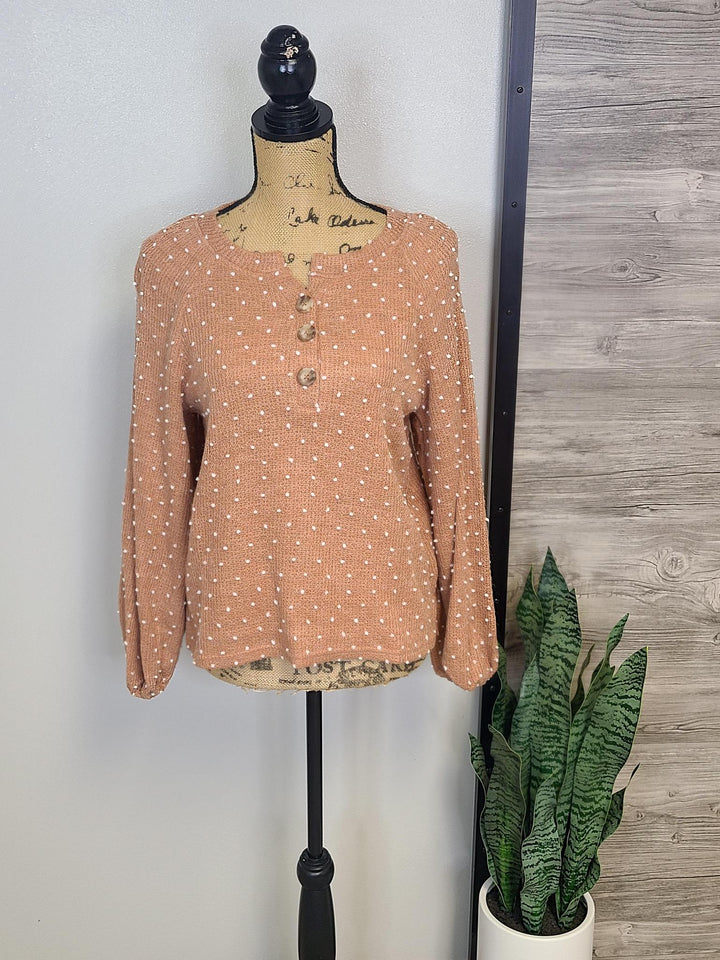 Dot Detail Sweater