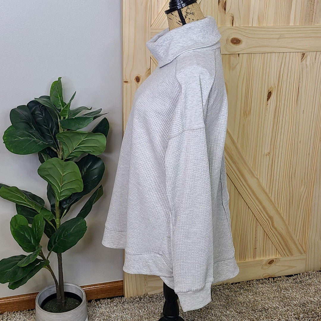 Mixed Thermal Knit Top