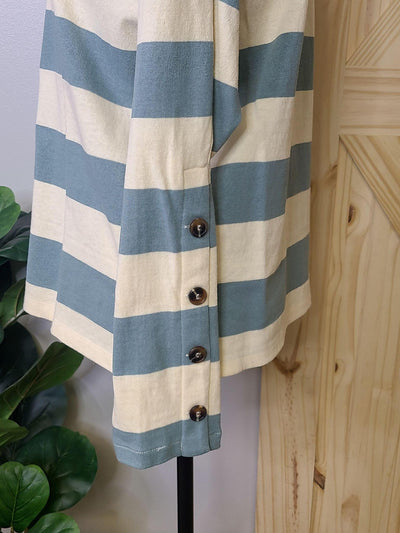 Striped Knit Top