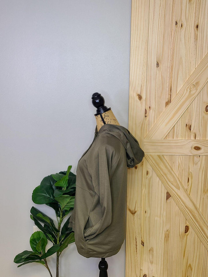 Buttoned Hoodie