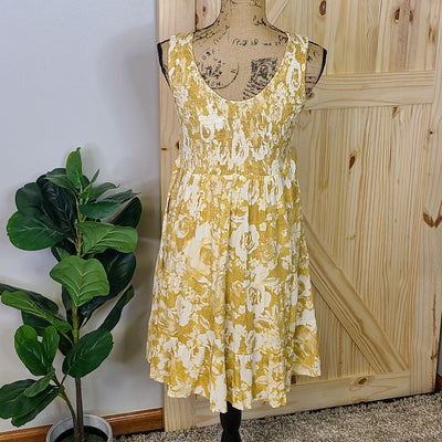 Smocked Bodice Tiered Dress