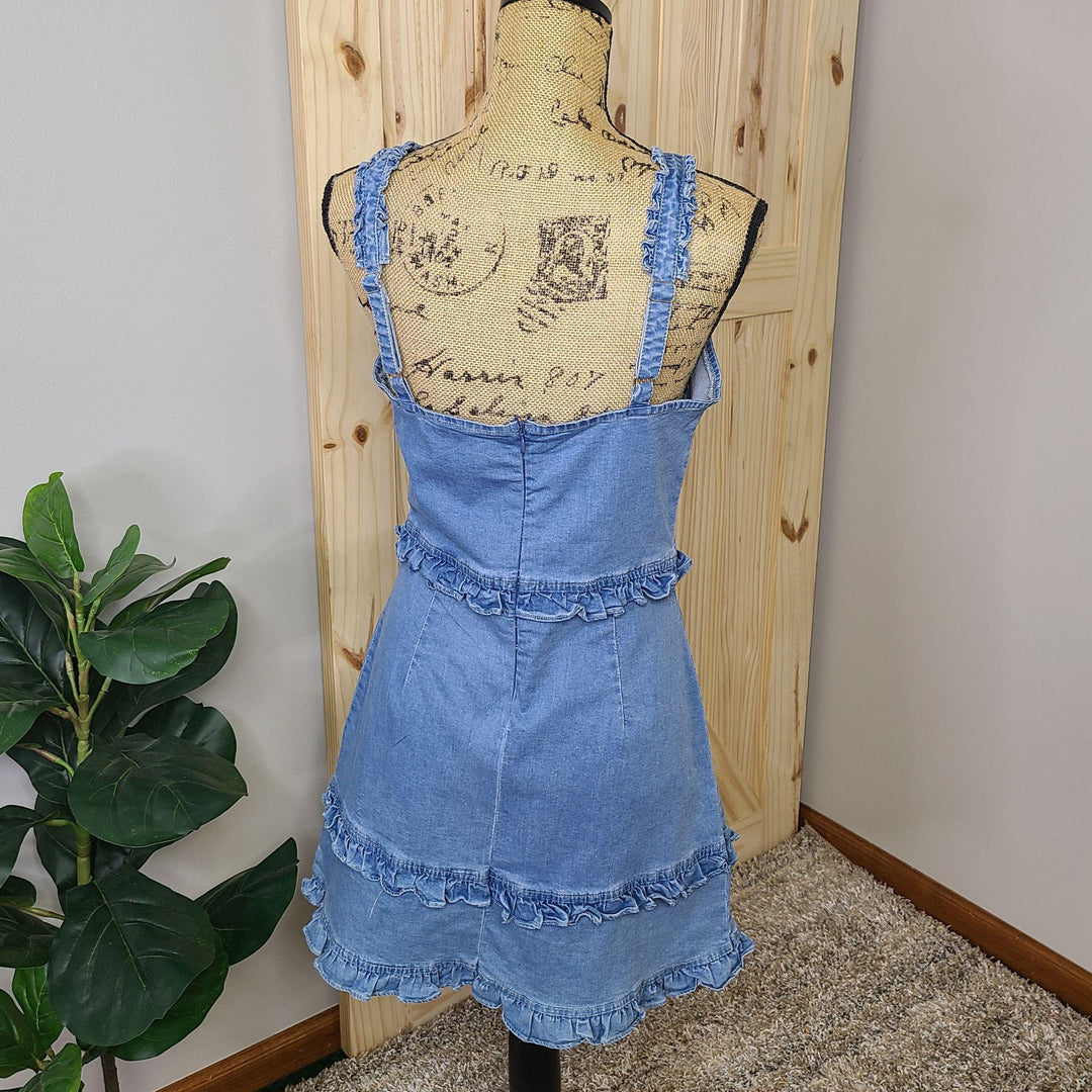 Go Get It Chambray Dress