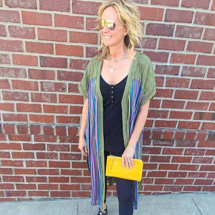 Open Long Cardigan
